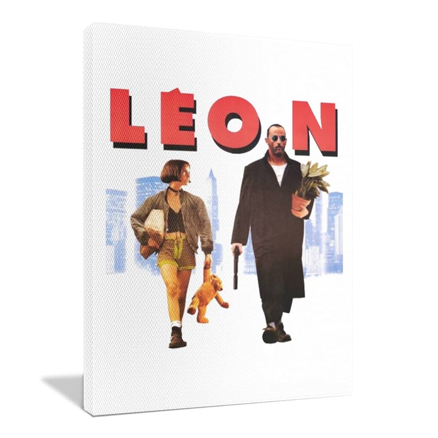 No.288フレーム付きキャンバスアート　映画ポスター　LEON インテリア絵画 No.288フレーム付きキャンバスアート 映画ポスター LEON